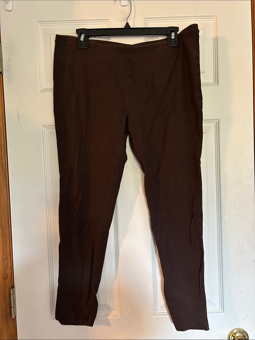 Women’s Brown Stretch Leggings